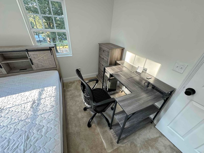 Bedroom desk and chair